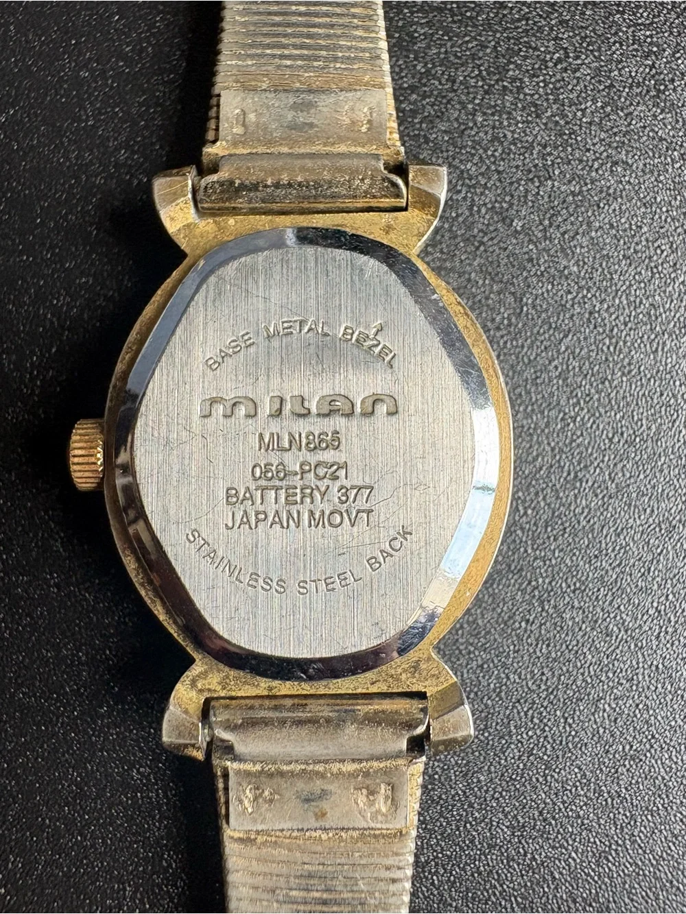 Milan Women’s Vintage Gold and Silver Tone Watch